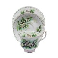 Royal Albert Flowers Of The Month May Lily of the Valley Pattern Trio