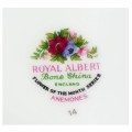 Royal Albert March Anemones Flower of the Month Tea Duo