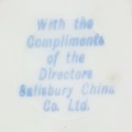 Compliment Directors Salisbury China Ash Tray