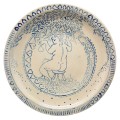 Tim Morris Blue and White Plate