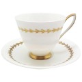 Royal Albert Gold and White Duo