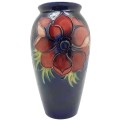 Moorcroft Anemone On  Blue Vase C1945