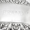 Hallmarked Silver Decanter Brandy Label