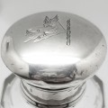 Hallmarked Silver Toiletry Bottle London 1904