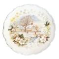 Royal Albert Cottage Garden Series Winter Collectable Plate