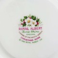 Royal Albert December Christmas Rose Flower of the Month Tea Duo