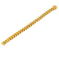 18 Carat Gold Mens Bracelet