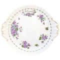 Royal Albert February Large Cake Plate Flowers Of The Month