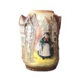 Royal Doulton Sairey Gamp Relief Moulded Dickens Vase