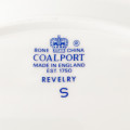 Coalport Revelry Blue Soup Coupe