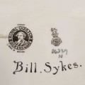Royal Doulton Bill Sykes D6327 Rack Plate