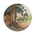 Royal Doulton Gum Trees In Countryside