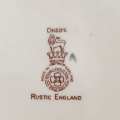 Royal Doulton Rustic England Art Nouveau Shaped  Bowl
