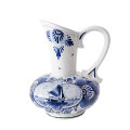 Delft Blue And White Floral Jug
