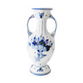 Delft Blue And White Floral Urn Vase