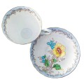 Tuscan China Yellow and Blue Floral Duo C9860