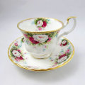 Royal Albert Coffee Cup And Saucer Celebration