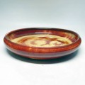 Linnware Brown Glazed Large Pansy Bowl