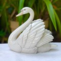 Lladro Swan With Wings Spread Figurine Sculpture C1983 Retired