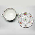Royal Albert Petit Point Soup Coupe and Saucer