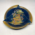 Art Deco Bleu Royale Mikado Temple Bowl 1930