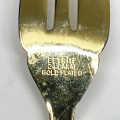 Eetrite 24ct Gold Plated Royal Albert Moss Rose Cake Forks