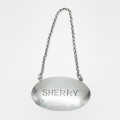 Silver Sherry Label Sheffield 1913