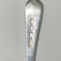 Hallmarked Silver Coffee Spoons Birmingham 1978