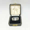Hallmarked Silver Serviette Ring Birmingham 1937