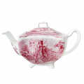 Johnson Brothers Pink Old Britain Castles Tea Pot
