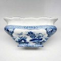Booths Ming Blue and White Vegetable Bowl