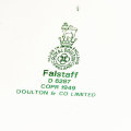 Falstaff D6063 Small Royal Doulton Toby Jug