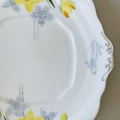 Royal Albert Crown China Hand Painted Daffodil Tea Cake Plate C1925