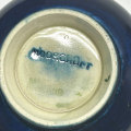 Moorcroft Columbine Bowl On Blue Ground C1967