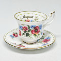 Royal Albert Flower Of The Month Miniature August