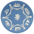 Wedgwood Blue Jasperware Archer Plate