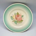 Susie Cooper Patricia Rose Green Entree Plate