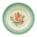 Susie Cooper Patricia Rose Green Entree Plate