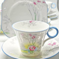 Shelley Cherry Blossom Pattern Tea Set
