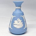 Wedgwood Light Blue Jasperware Helios Vase