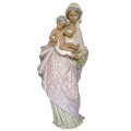 Lladro Motherhood Statue Mother and Child