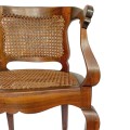Stinkwood Rattan Occasional Chair C1940