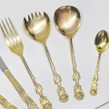 Braber Gold Plated Rose Royal Albert Cutlery Canteen