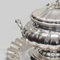 German Silver Soup Toureen With Fish Finial