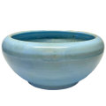 Linnware Pottery Light Blue Glaze Vase