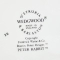 Wedgwood Peter Rabbit Christening Porridge Bowl