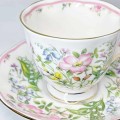 Royal Albert Country Bouquet Collection Morning Dew Tea Duo
