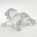 Baccarat French Crystal Lion