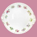 Royal Albert  Large Cake Plate Flowers Of The Month
