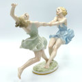 Art Deco Hutschenreuter Spring Dancing Girls K Tutter